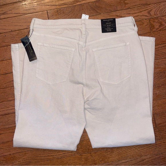 Banana Republic Pants Womens Size 31/12 Denim Jeans High Rise Slim Stretch - Picture 3 of 4